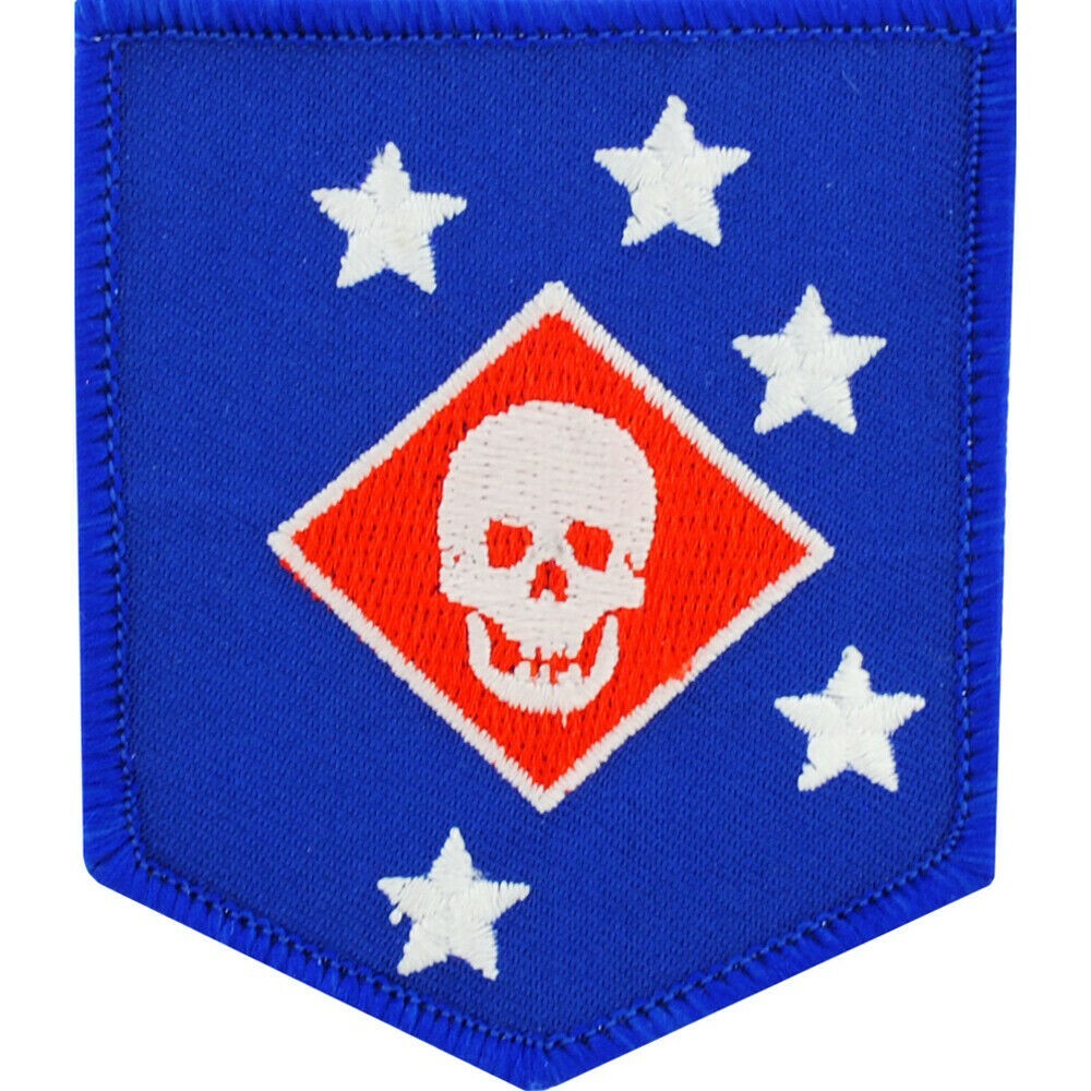 MARINE CORPS RAIDER Embroidered Shoulder Patch 3-1/16" (0210)