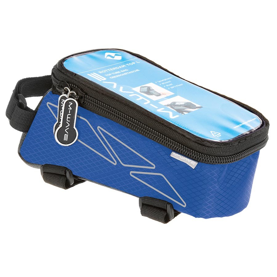 M-Wave Rotterdam Top Tube Bags, Blue