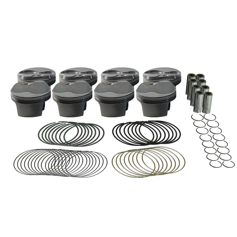 Mahle Motorsport Piston Kit 197830025; 4.125 in. Dome for Chevy 428 SBC Stroker
