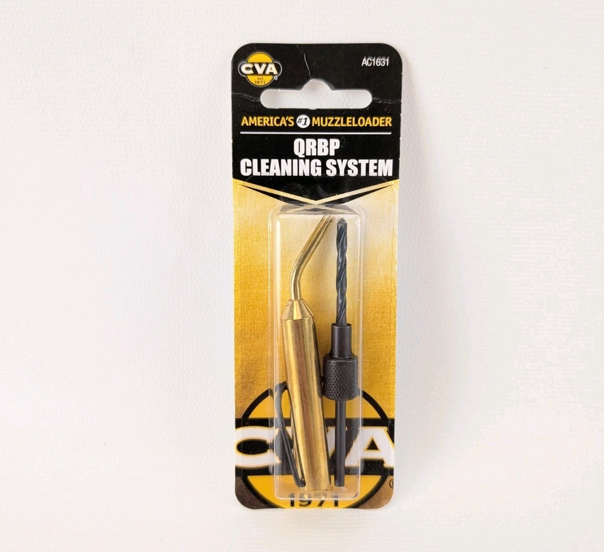 CVA QRBP Breech Plug Clean-Out Tool Kit with Nipple Pick & Hand Drill - AC1631