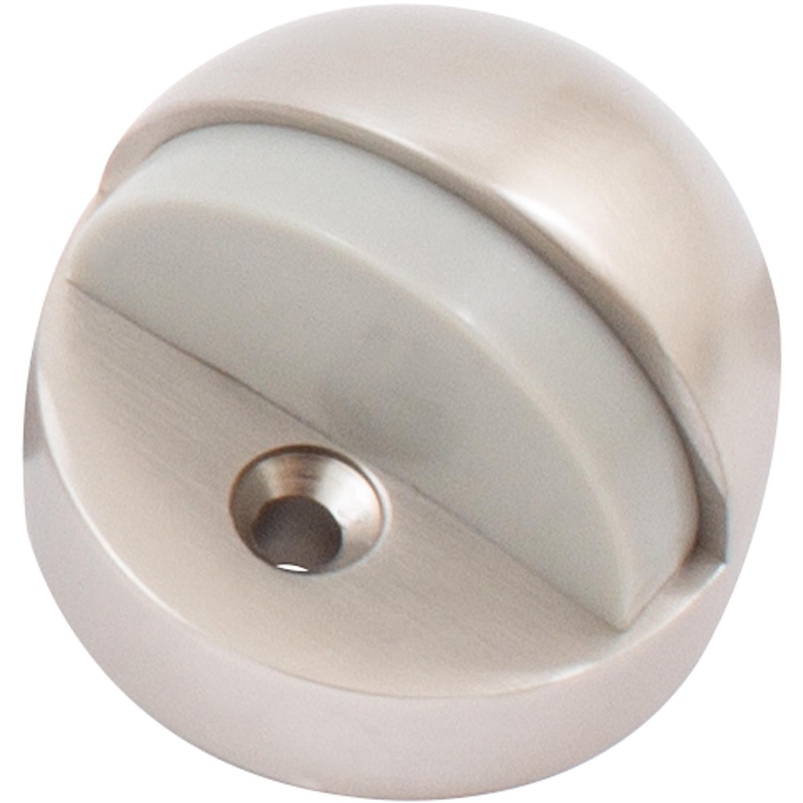 High Rise Dome Door Stop, 1-1/4" High, Satin Nickel by Stone Harbor Hardware