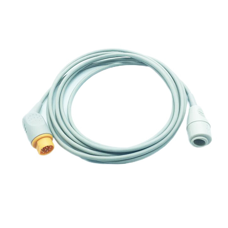10pin to Edward IBP Pressure Transducer Trunk Cable Compatible Siemens/Draeger