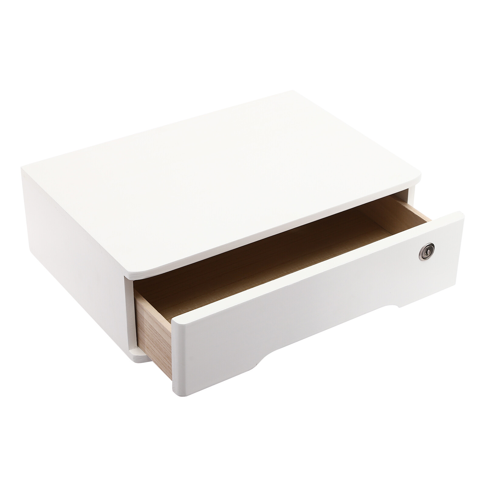 Desktop Storage Box, Desktop Storage Box with Lockable Drawer, Drawer Organizer