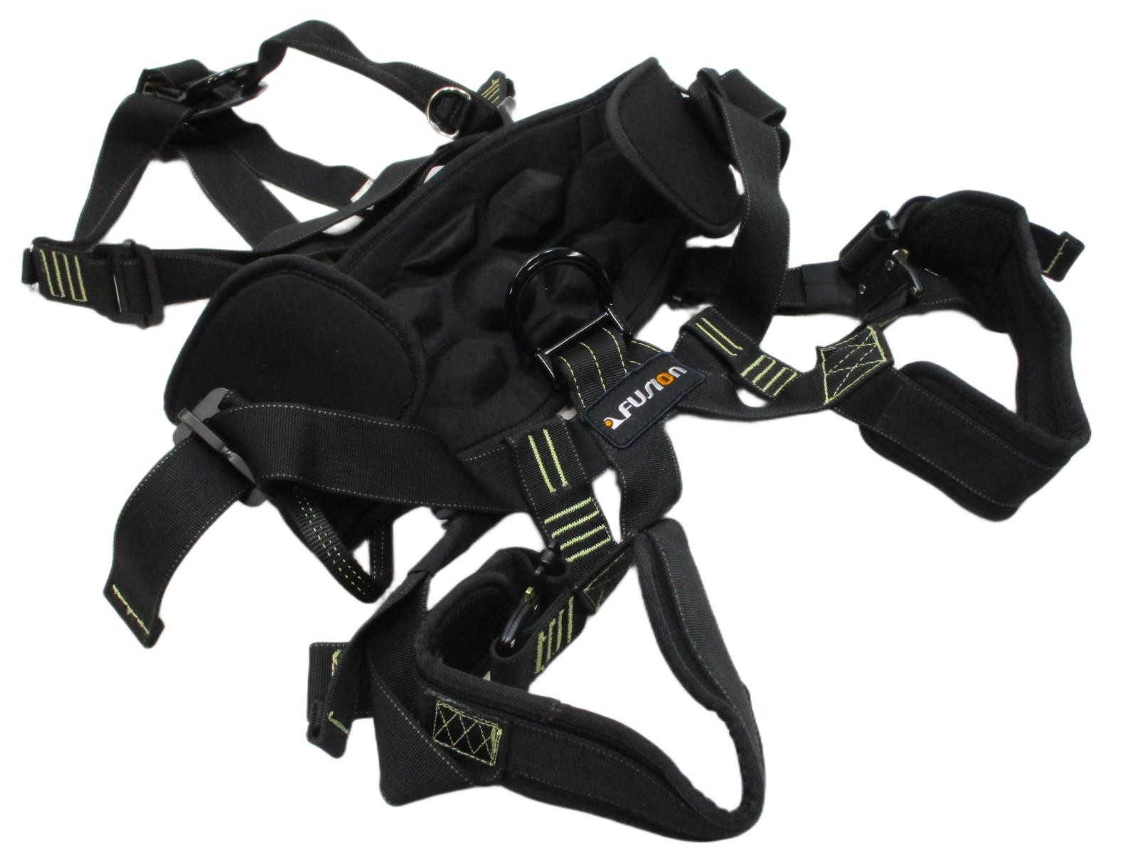 Fusion TCH6009FR-L Safety Harness NFPA Class III USA Made 34–45" Waist New NOS