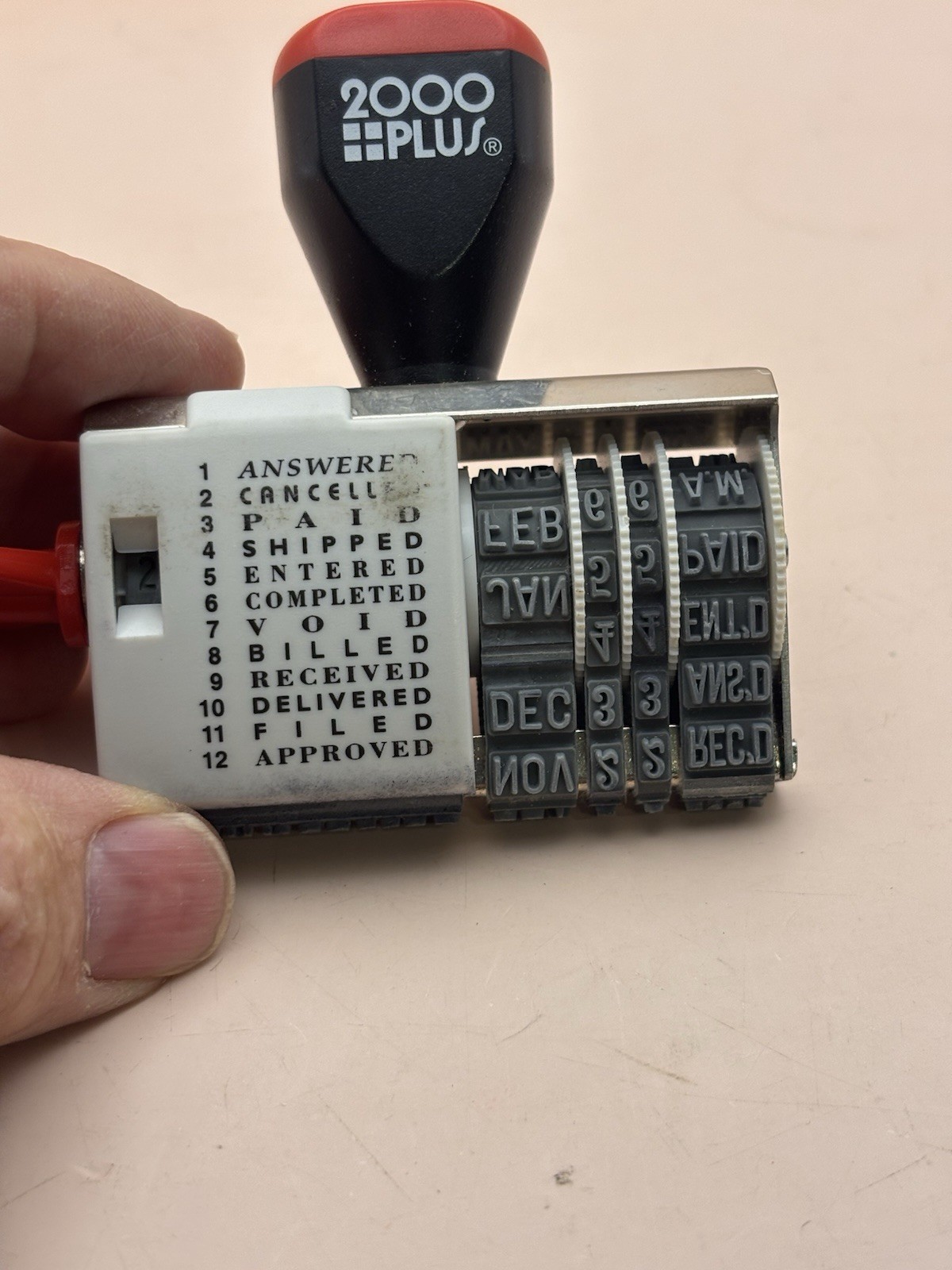 Vintage 2000 Plus Dial-N-Stamp