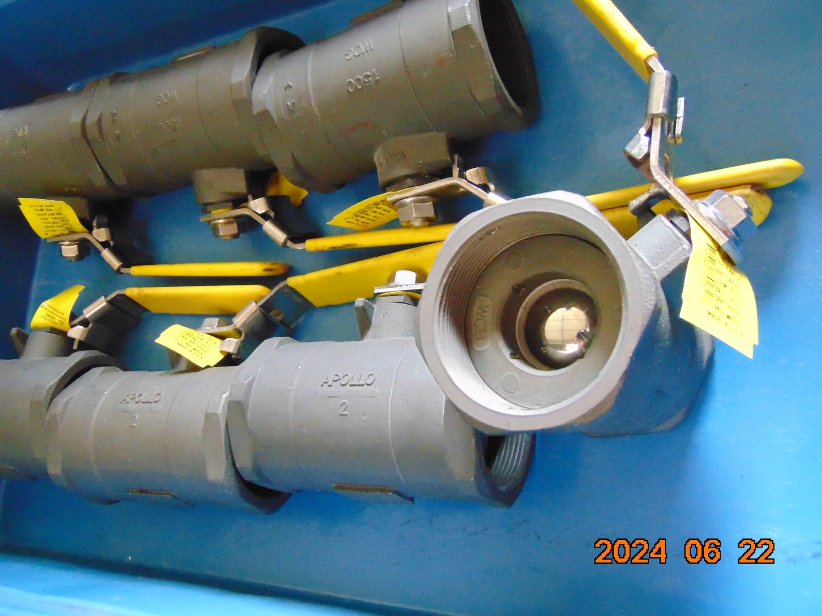 1 Apollo 2" THREADED Carbon Steel Ball Valve 92-148-27 Unibody REDUCED PORT
