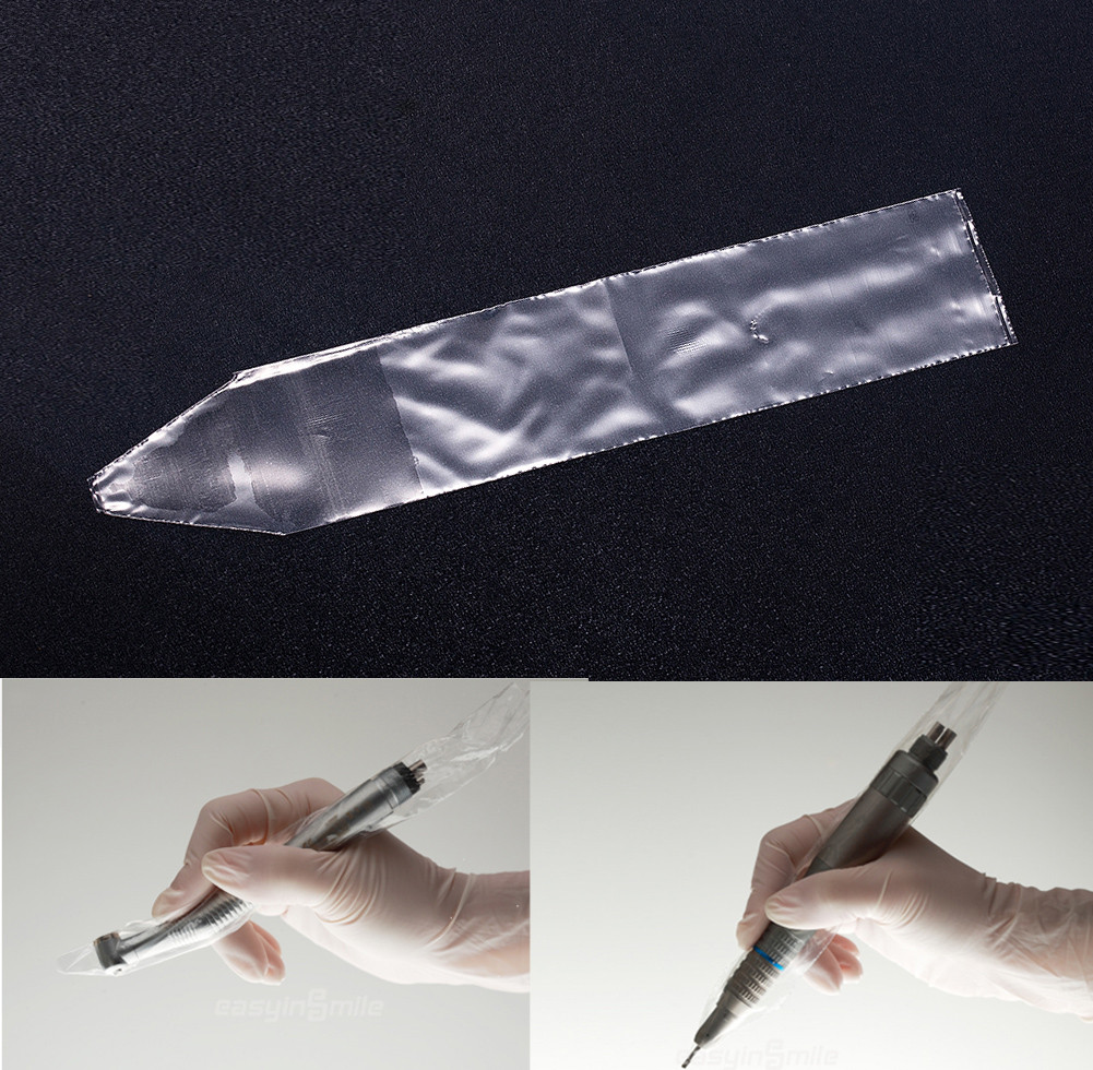 500 Pcs Disposable Plastic Dental Low/Slow Speed Handpiece Sleeve/Sheath/Cover