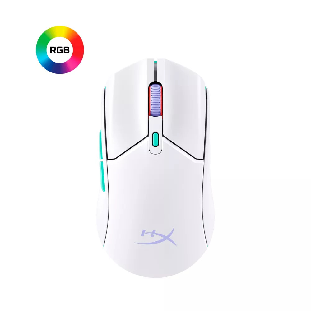 HyperX Pulsefire Haste 2 Core Wireless Gaming Mouse for PC - White