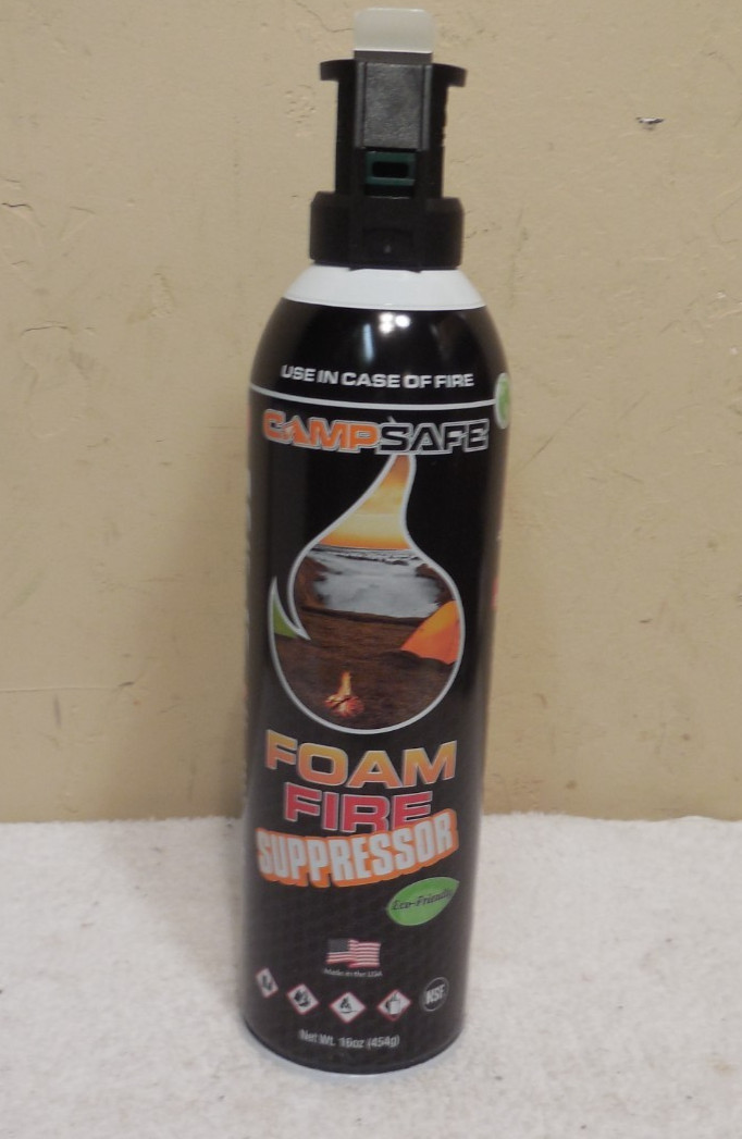 CampSafe Fire Suppressor Foam Eco-Friendly Fire Extinguisher