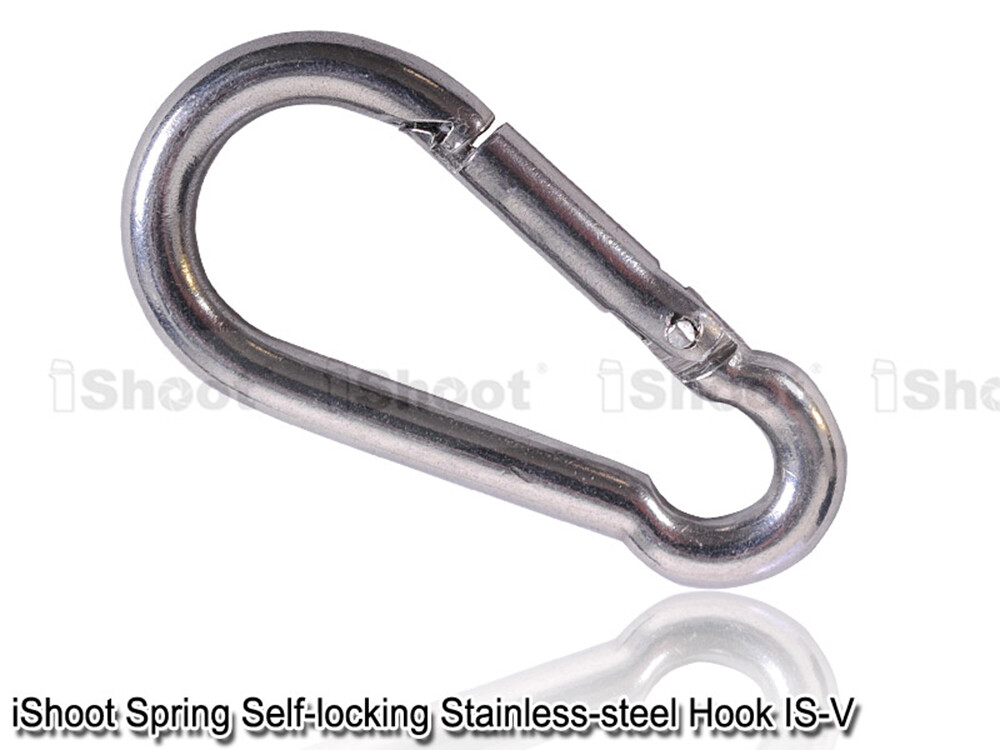Spring Self-locking Stainless-steel Latch/Hook/Hitch/Shackle for Hanging Camera