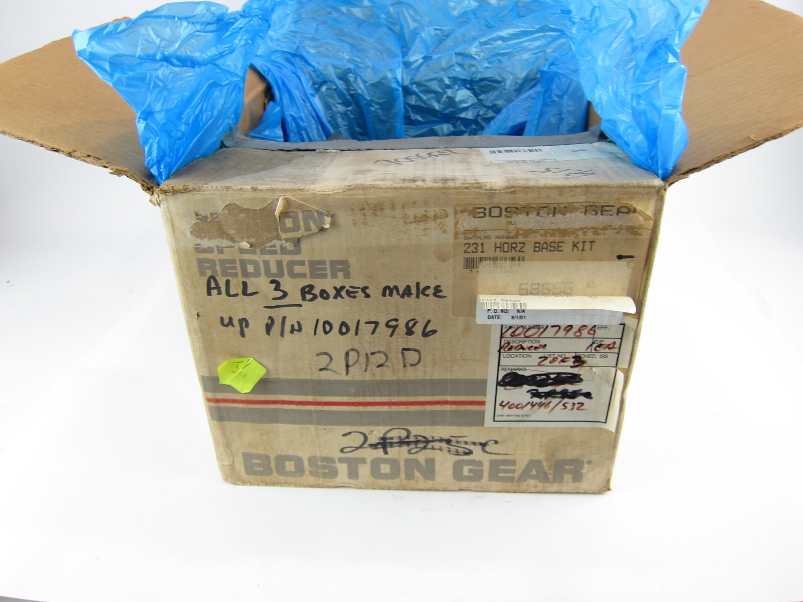 NEW Boston Gear 68656 Horizontal Base Kit