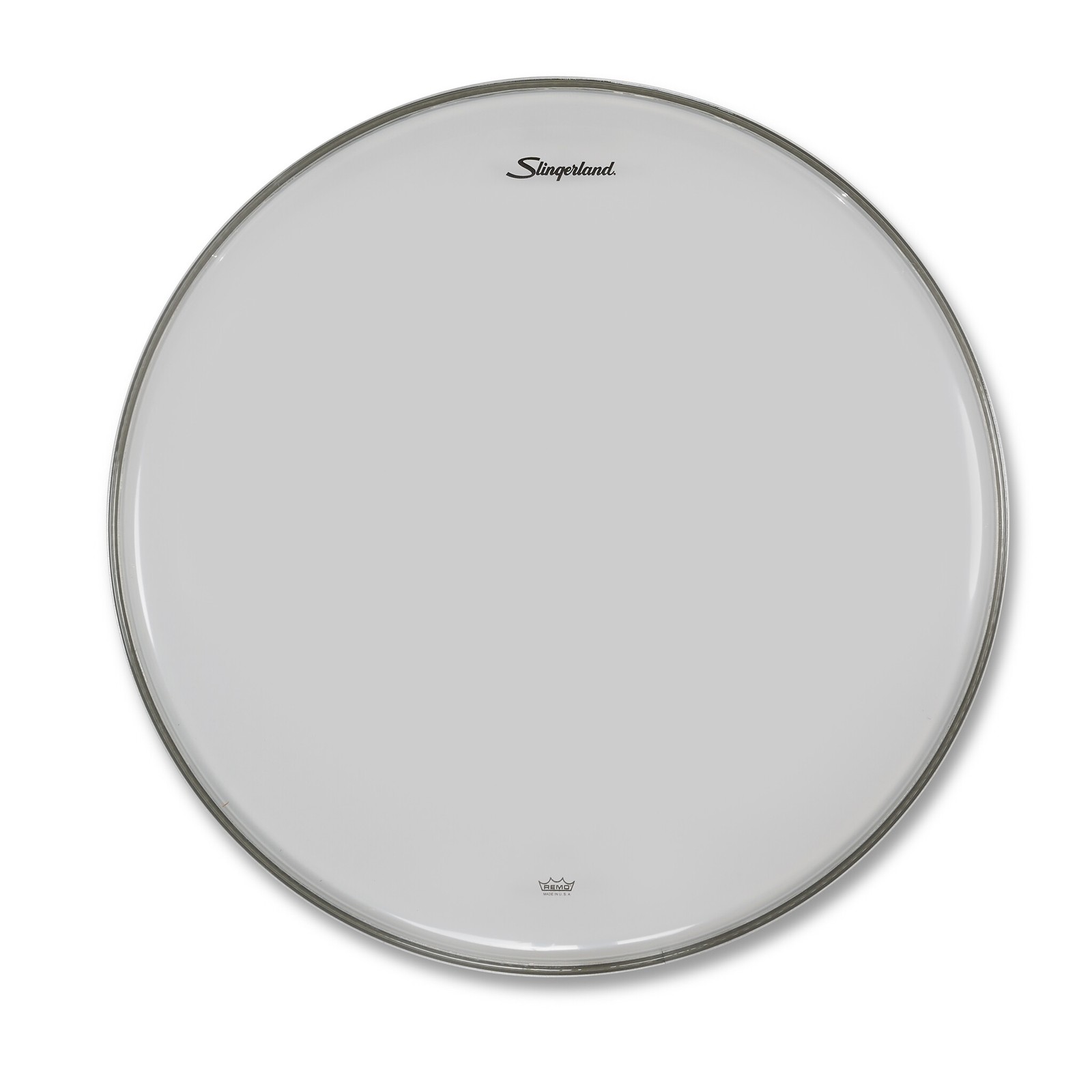 Slingerland - SLDHCLA16 - Tom Reso Head, Clear Ambassador, Logo, 16"