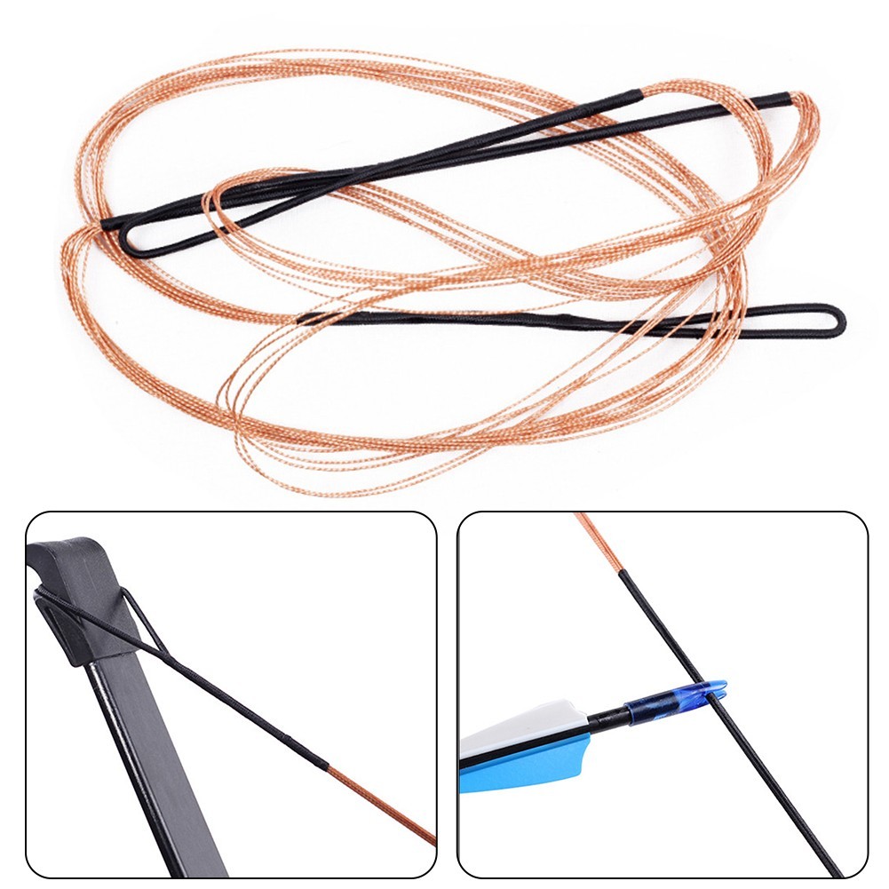 Long Lasting Nylon Bowstring Perfect for Hunting 50 inch Length