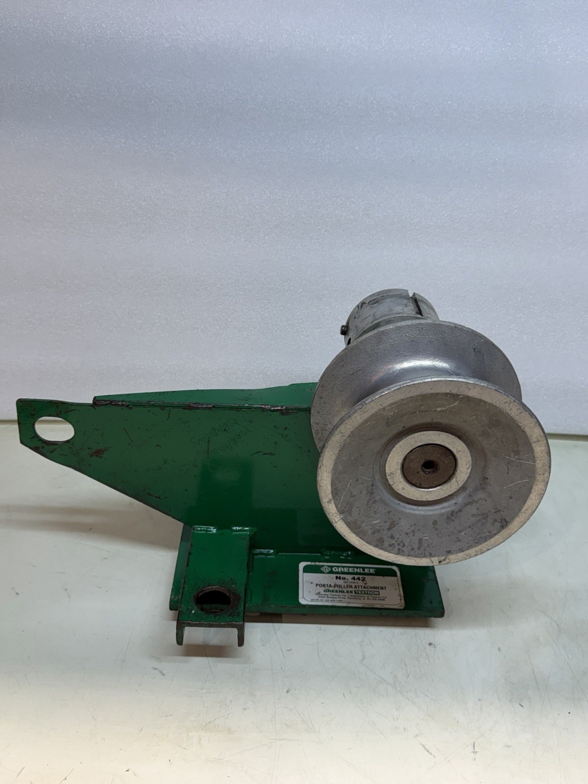 Greenlee 442 Porta-Puller Tugger Attachment For Cable Wire Rope Puller