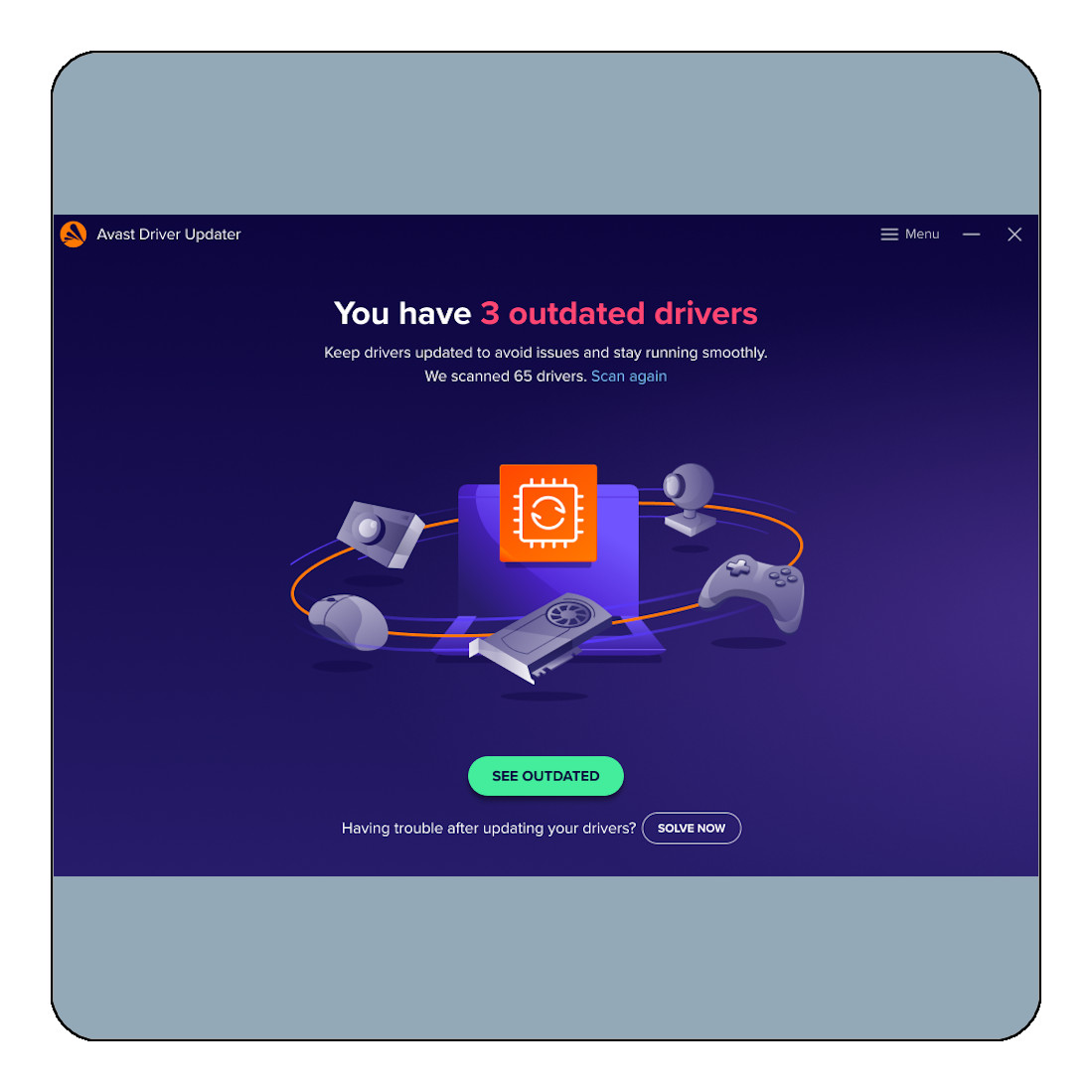 Avast Driver Updater 2026 - 1 PC - 1 Year - Update PC Drivers