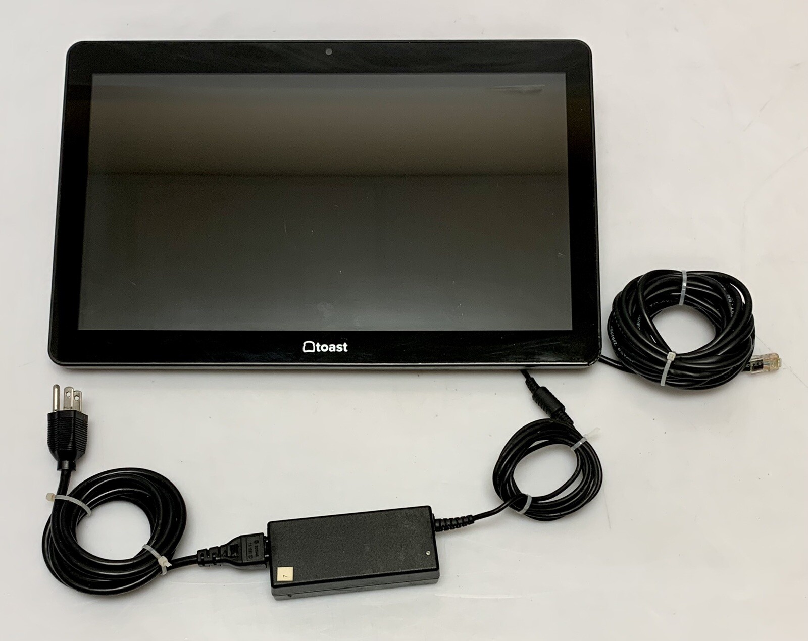 Elo MSM8690 Touch Screen Tablet W/ Toast POS, Ethernet & Power Adapter Cables