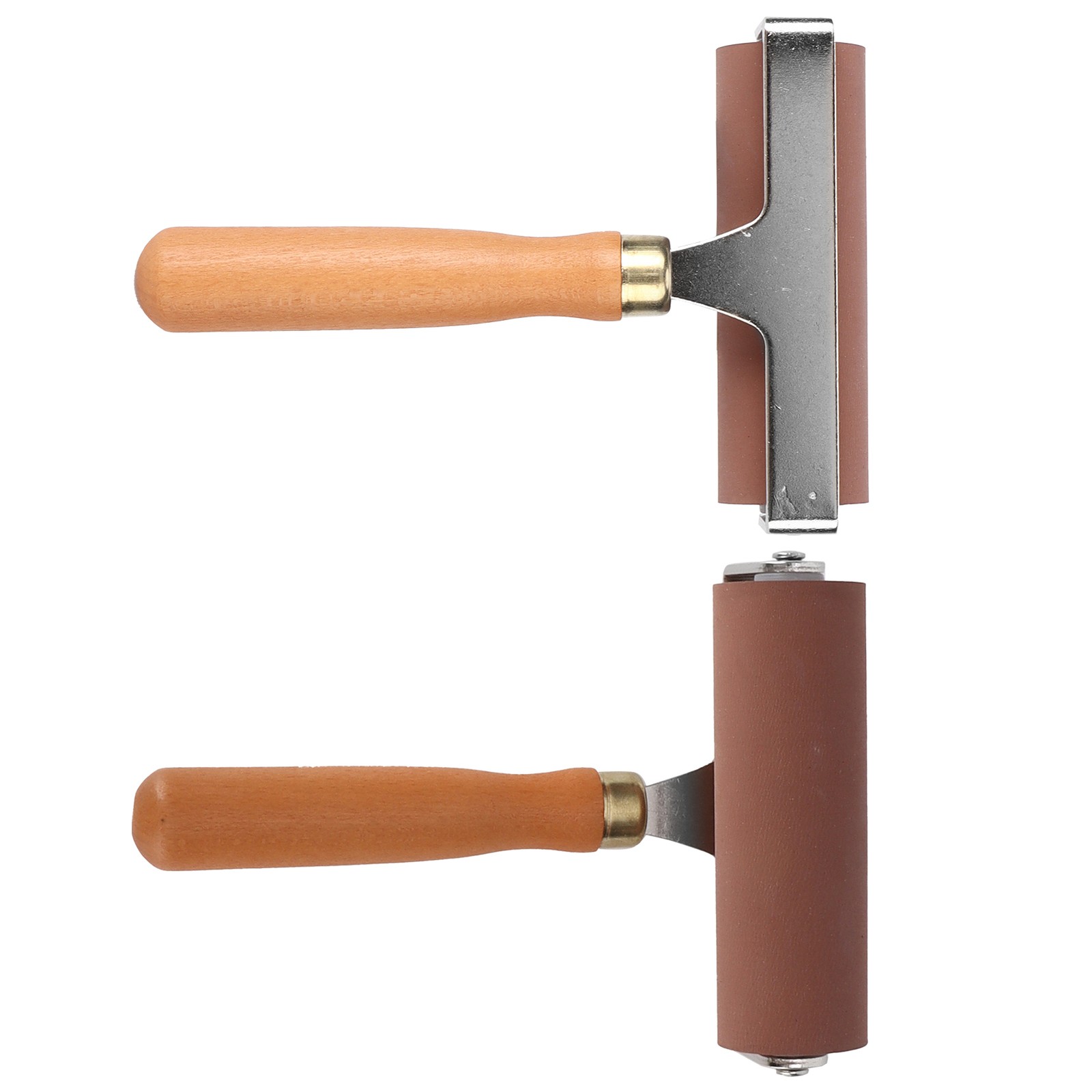 3pcs Soft Rubber Brayer Rollers For Printmaking Stamp Tools Scrapbook Excellent