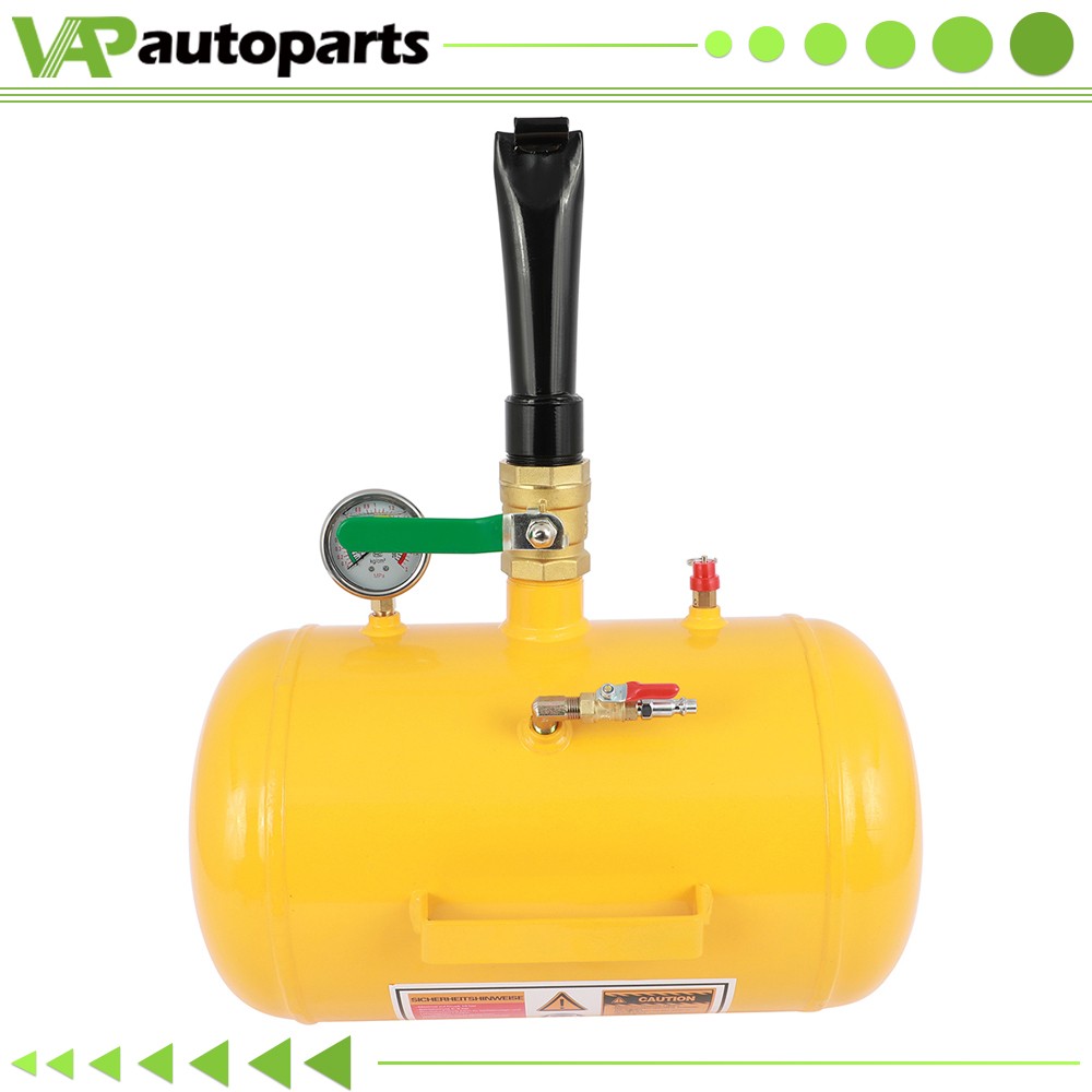 5 Gallon Seating Inflator Truck ATV Air Tire Bead Seater Blaster Tool Set USA
