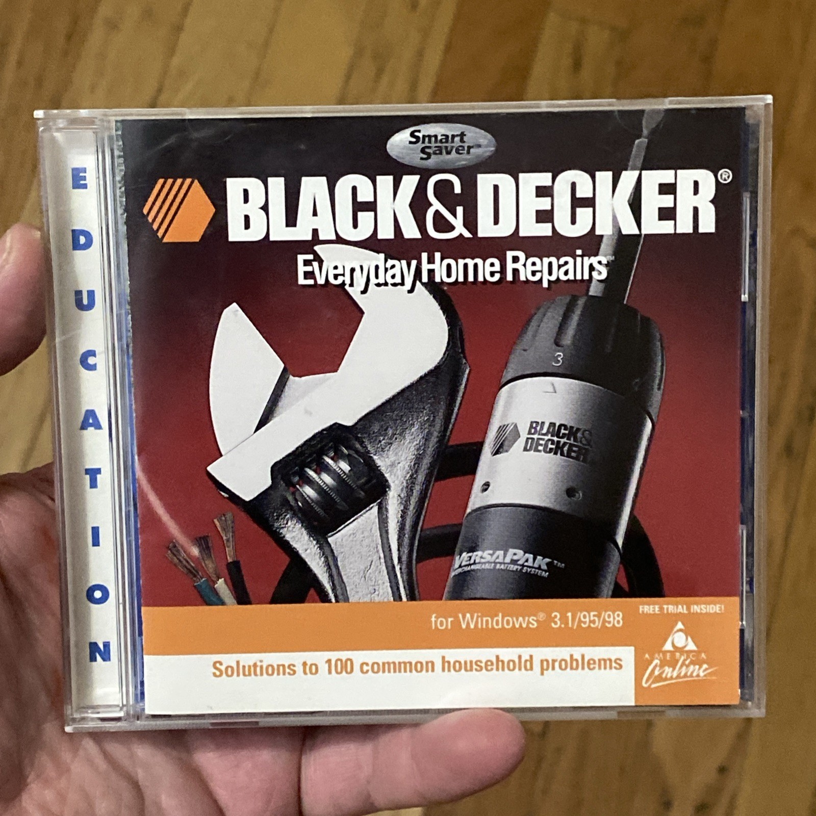 VINTAGE Black & Decker Everyday Home Repairs PC CD Rom 90s Educational Software