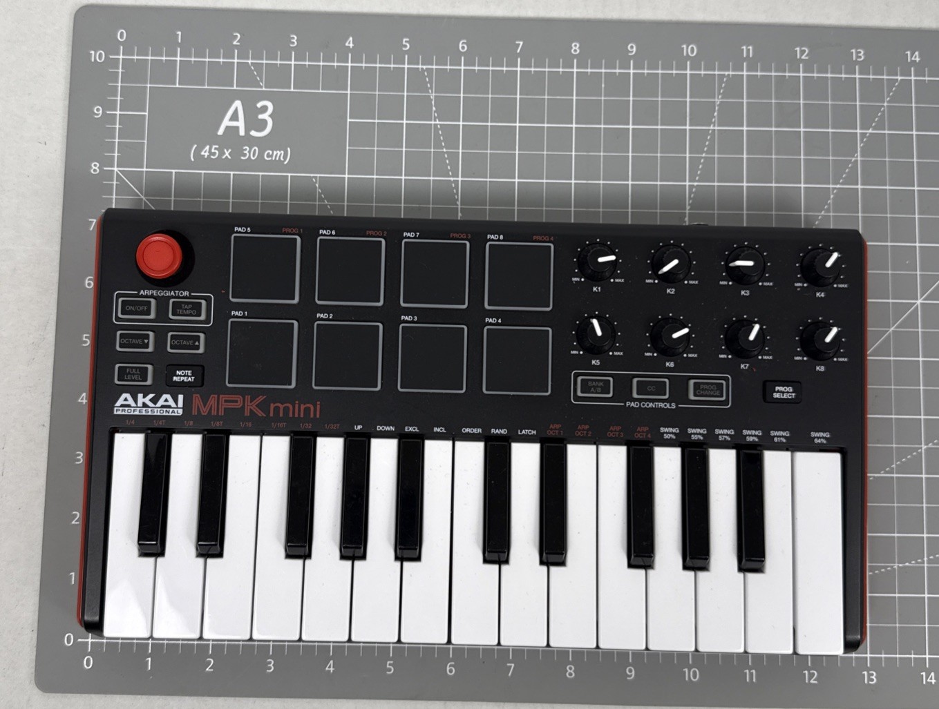 Akai MPK Mini MK2 MIDI USB 25 Key Drum Pad/Keyboard Synthesizer