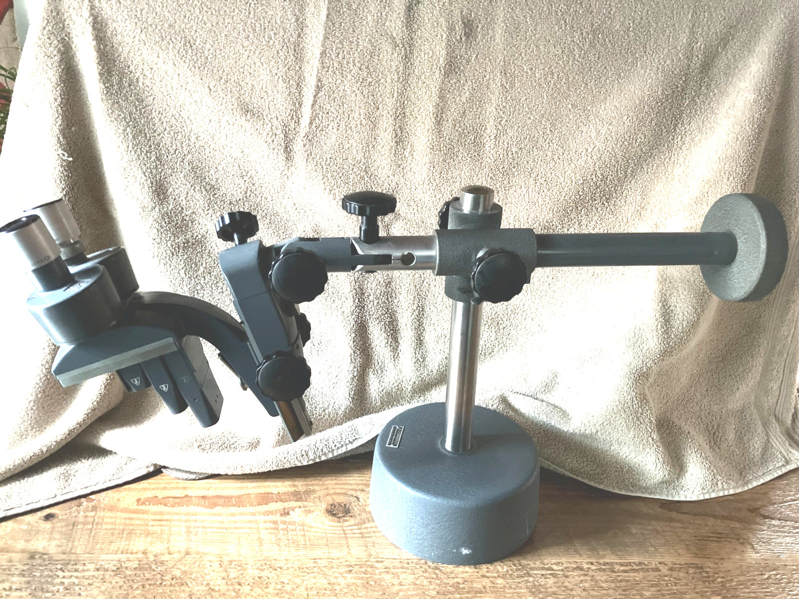 Vintage Bausch & Lomb AJ Griner museum quality boom microscope