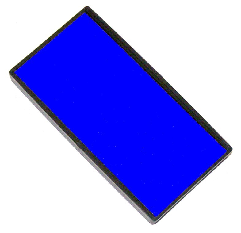 Cosco 2000 Plus Printer 40 & Dual Pad 40 Replacement Pad, Blue Ink