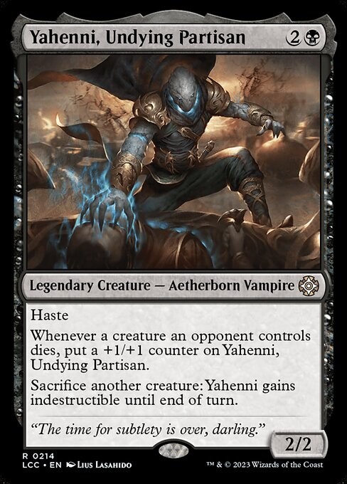 Yahenni, Undying Partisan 214 R Normal LCC MTG NM