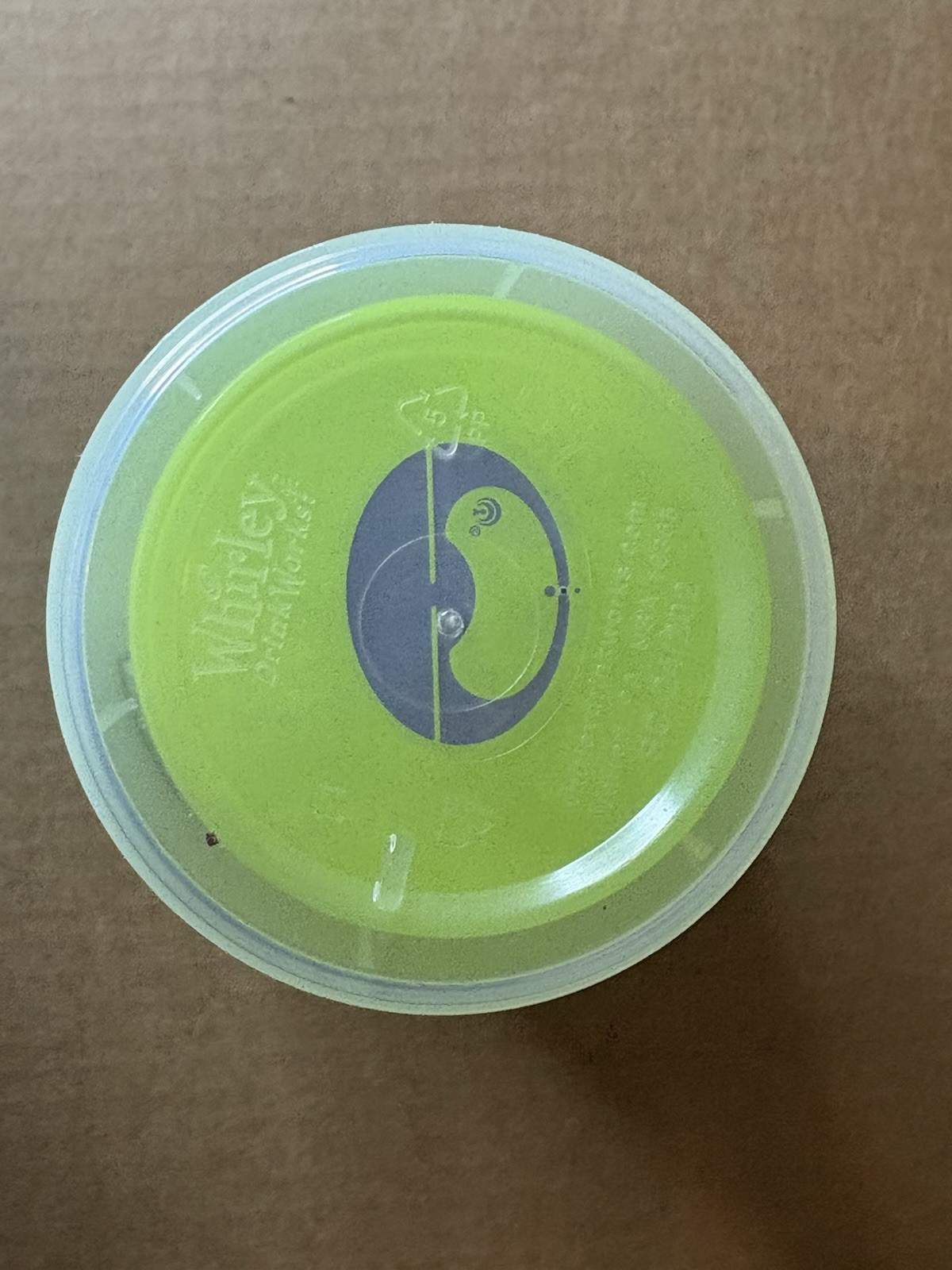 Rocket City Trash Pandas Cup by Whirley Neon Yellow / Green Baseball Minors