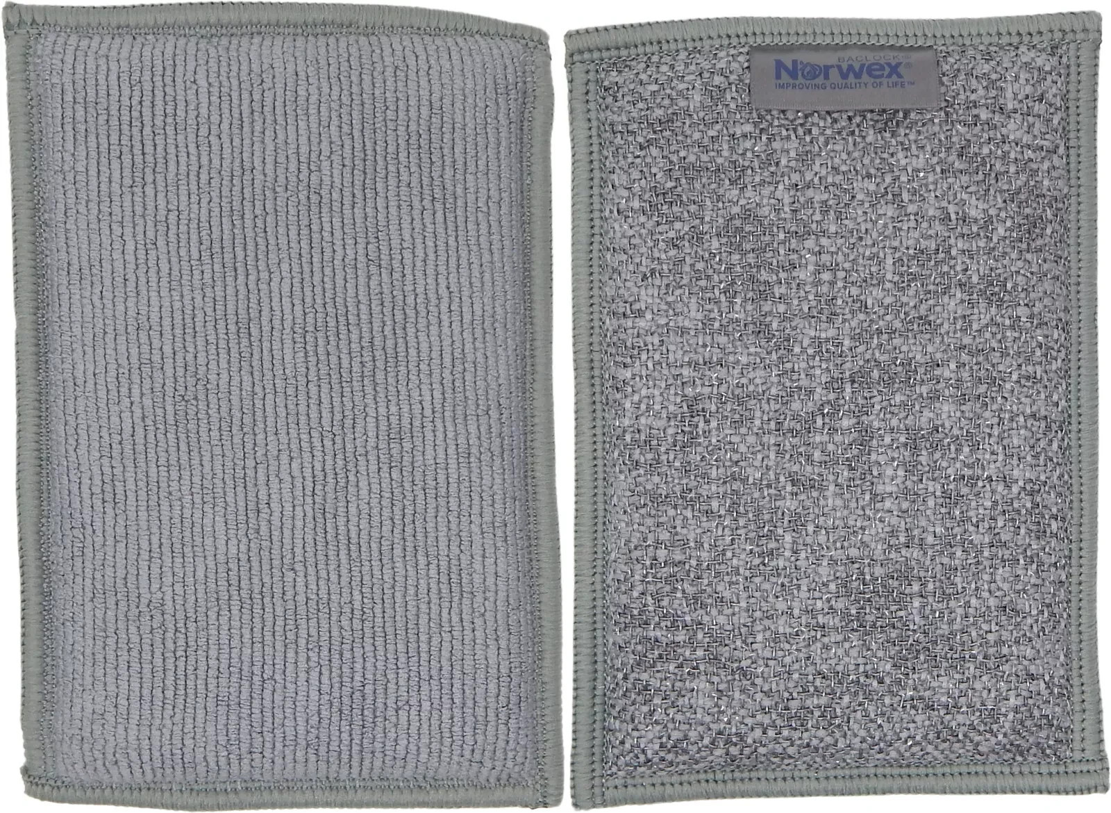 Norwex EnviroSponges 2 Pack - (15.2 cm x 10.2 cm / 6″ × 4″) Gray NIP