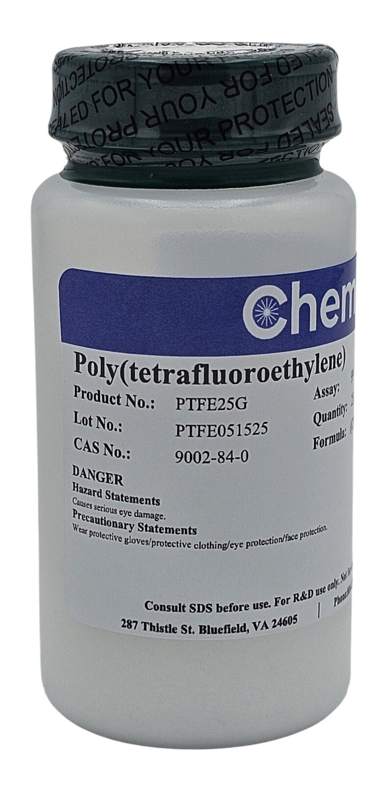 Poly(tetrafluoroethylene), 99+%, 25g