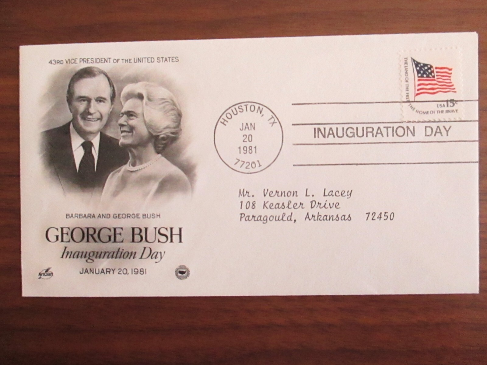 1981 - President George Bush Inauguration Day.....(017)