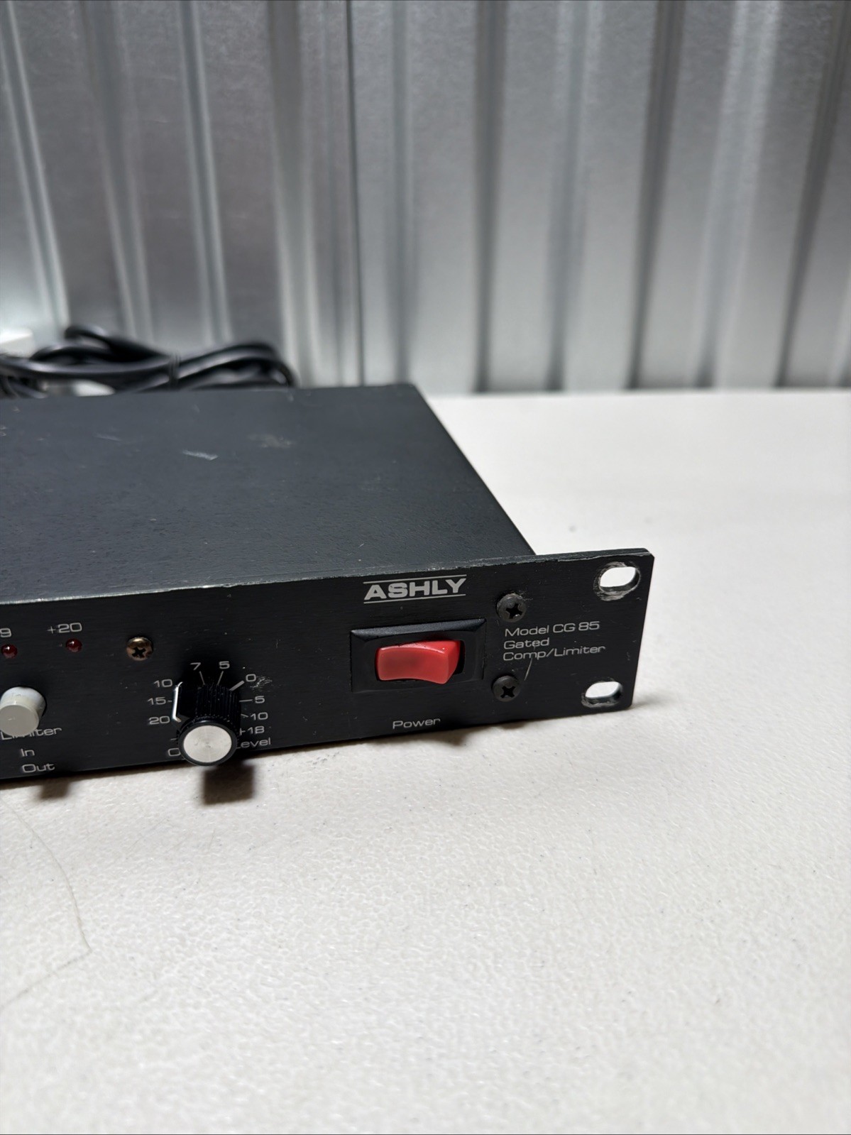 Ashly CG85 Gates Compressor/Limiter Made In USA - Working!