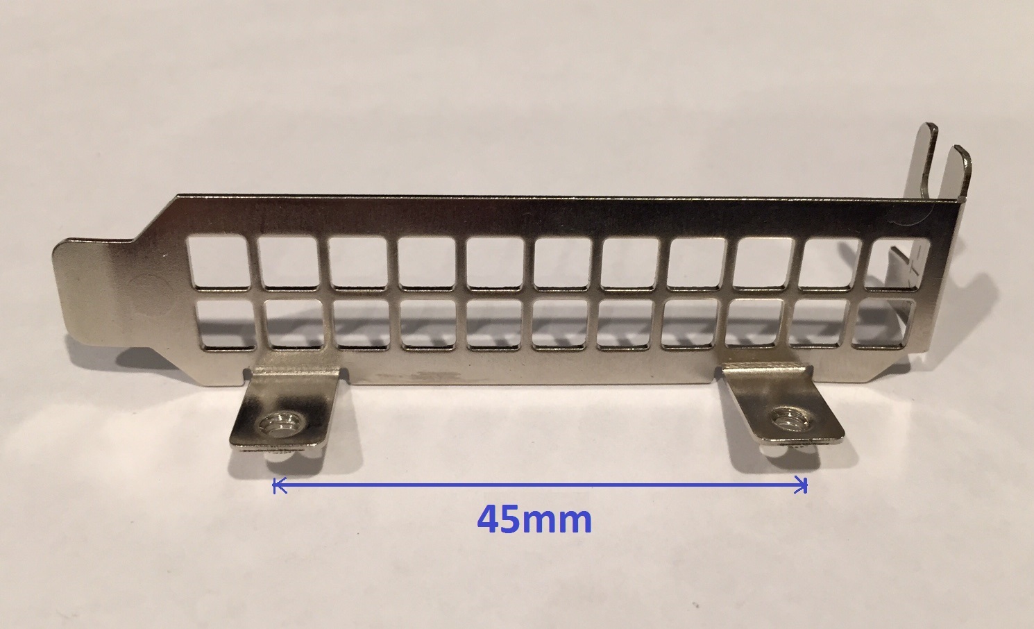 Low Profile PCI BRACKET for SuperMicro AOC-SLG3-4E2P