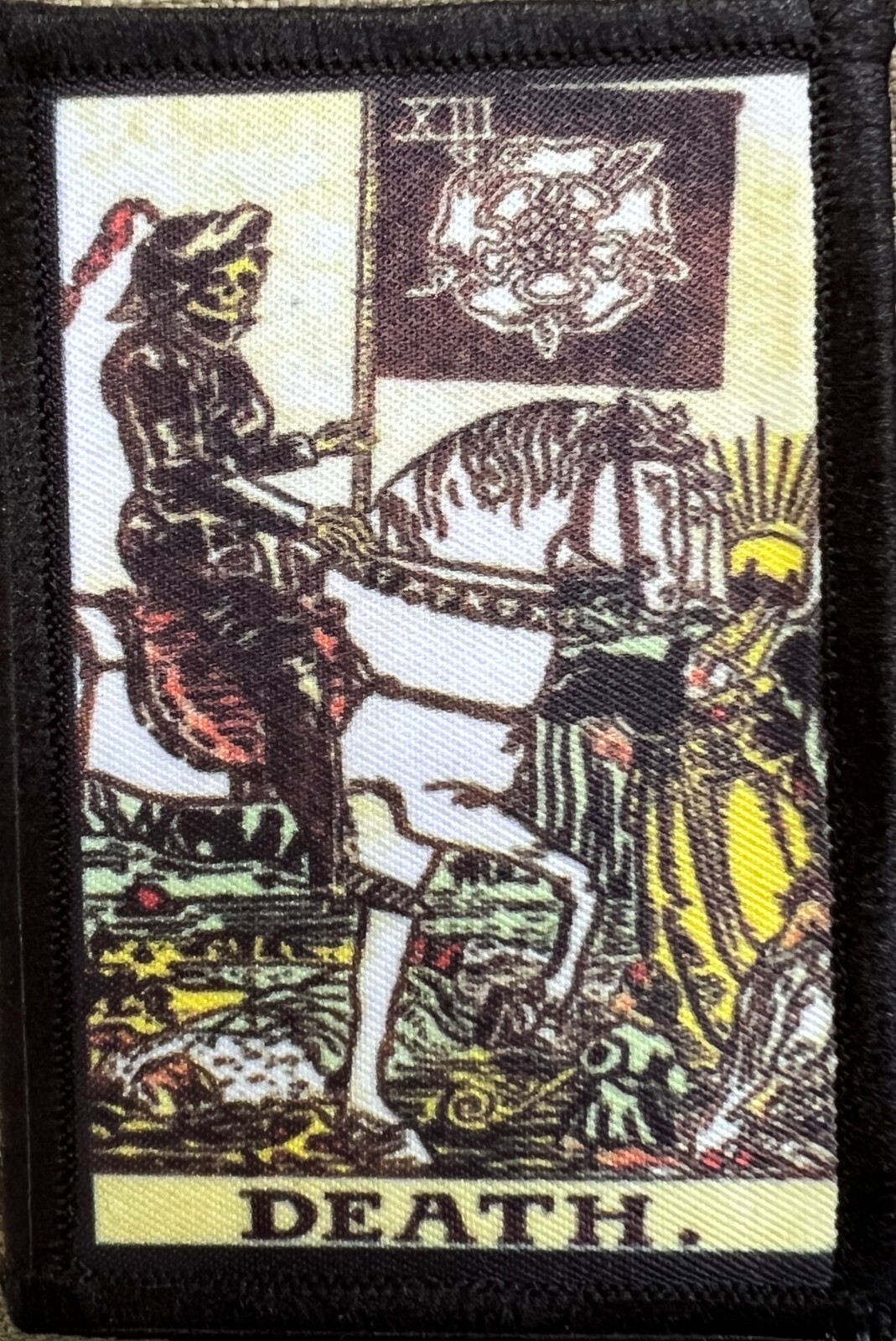 St Christopher Medal Morale Patch for Militay Airsoft Gear