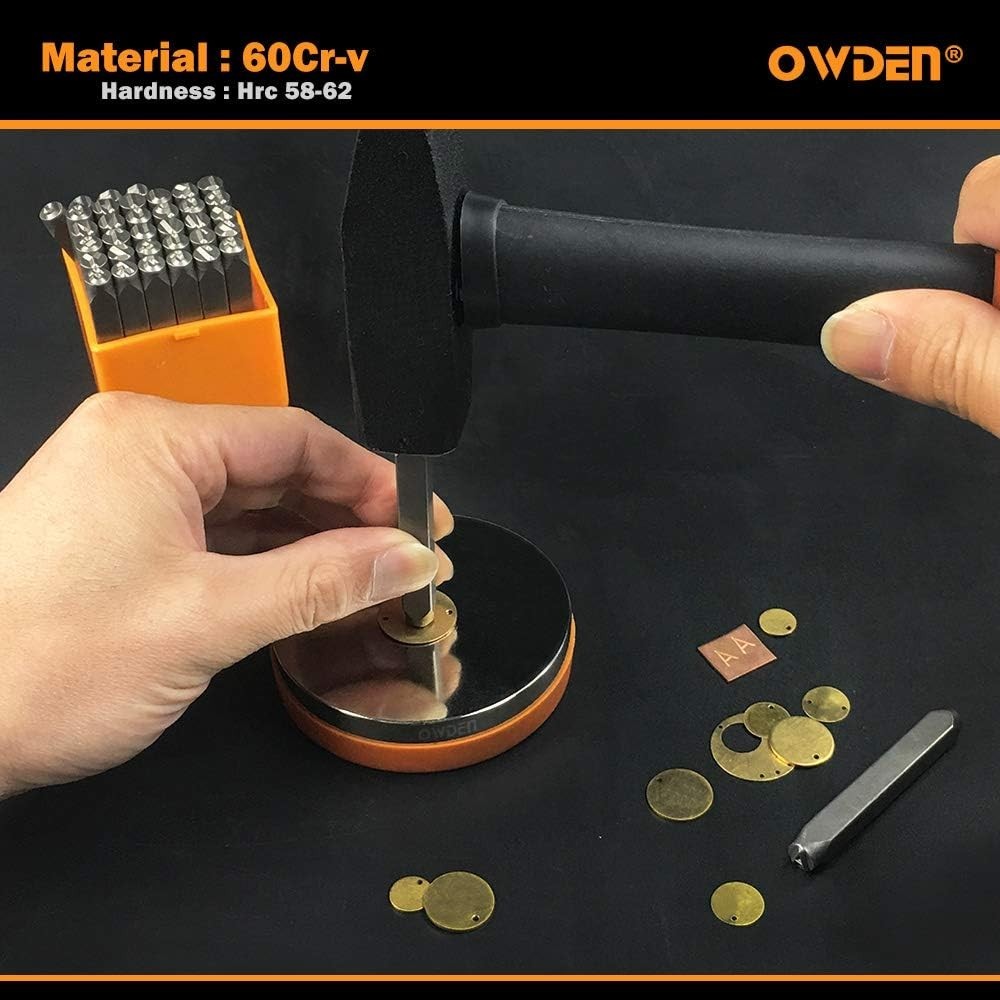 Professional Stamping Tool Set, 36Pcs with Clear Strokes and Easy Storage Case