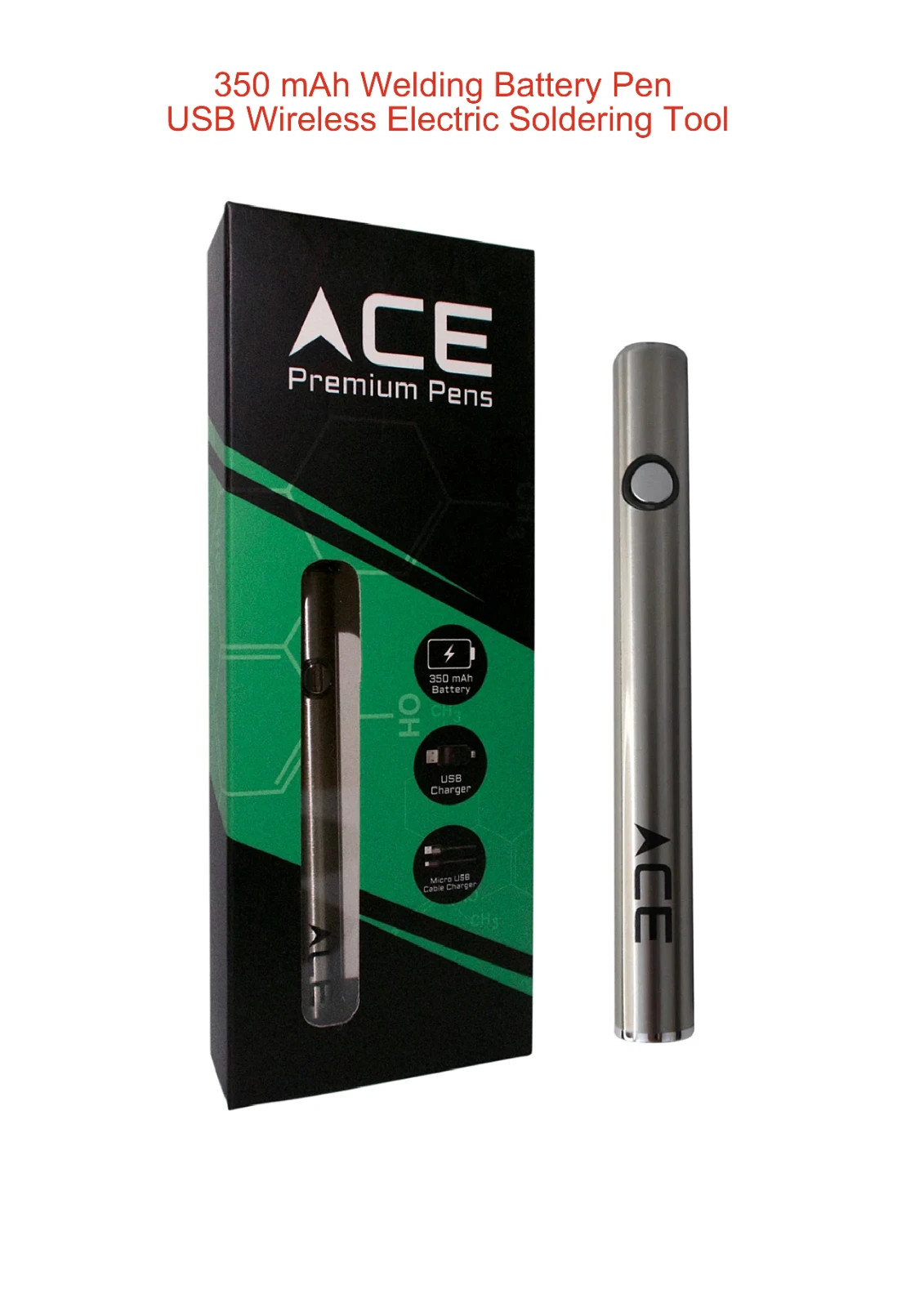 5 pcs 350mah Welding Battery Pen Wireless Electric Soldering Tool Rechargeable
