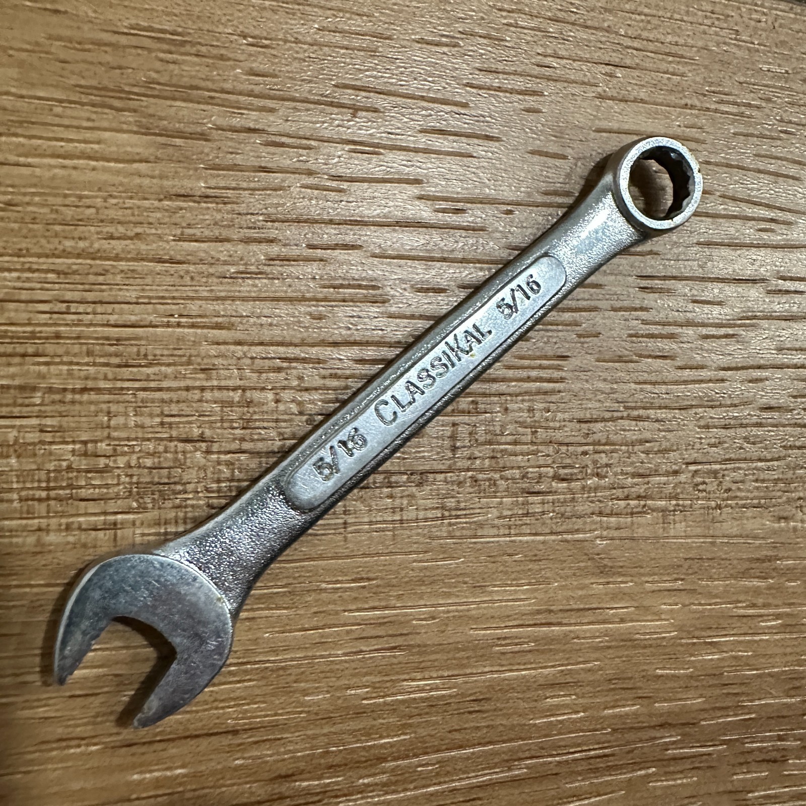 CLASSIKAL 5/16" BOX END / OPEN END COMBINATION WRENCH 12 POINT KAL