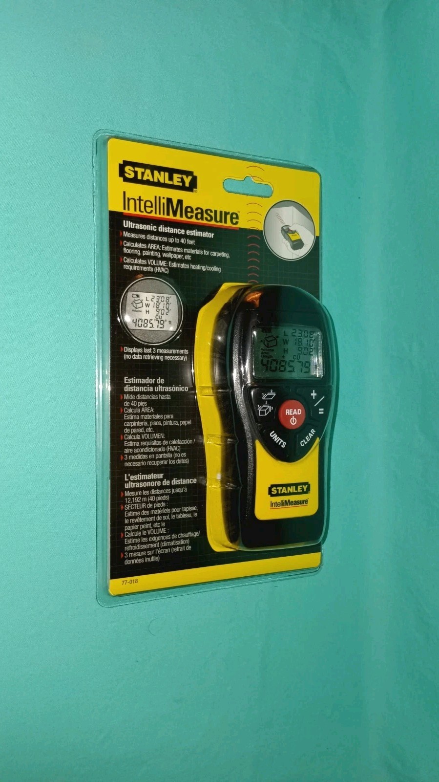 Stanley 77-018  Ultrasonic Distance Estimator Measuring Tool New Sealed