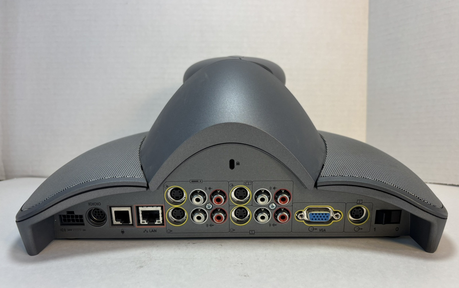 Polycom VSX 7000 NTSC Camera Video Conferencing System W/ Remote & Cables