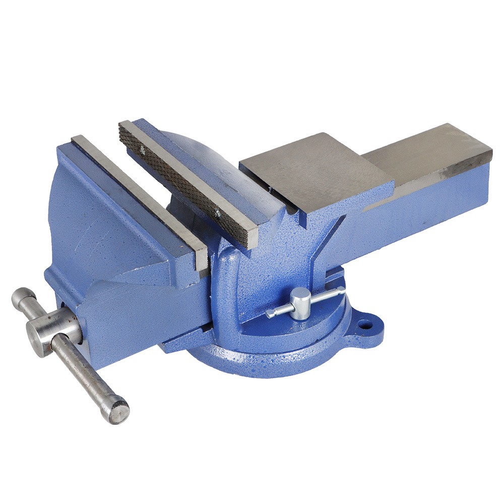 8" Bench Vise Table Top Clamp Press Locking Swivel Base Heavy Duty Mechanic