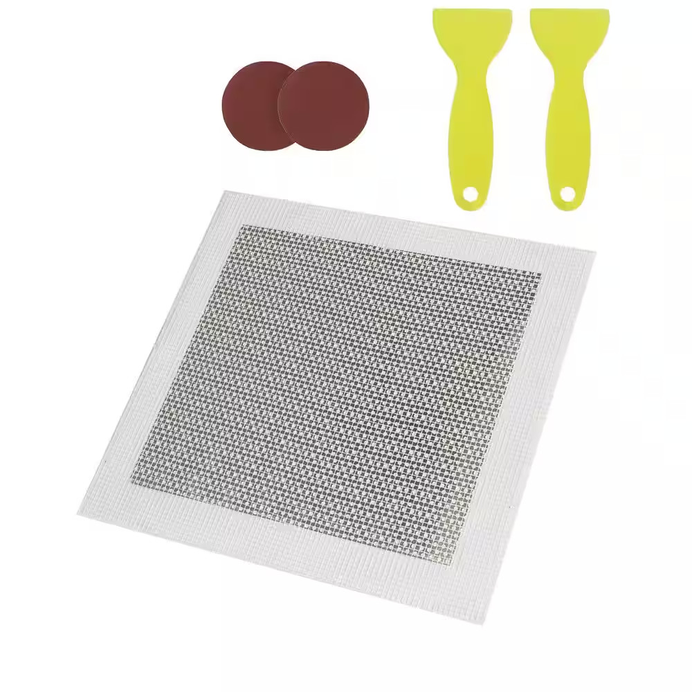16-Piece Drywall Repair Kit, 4/6/8 In. Aluminum Dry Wall Repair Patch Kit W/ 2-S
