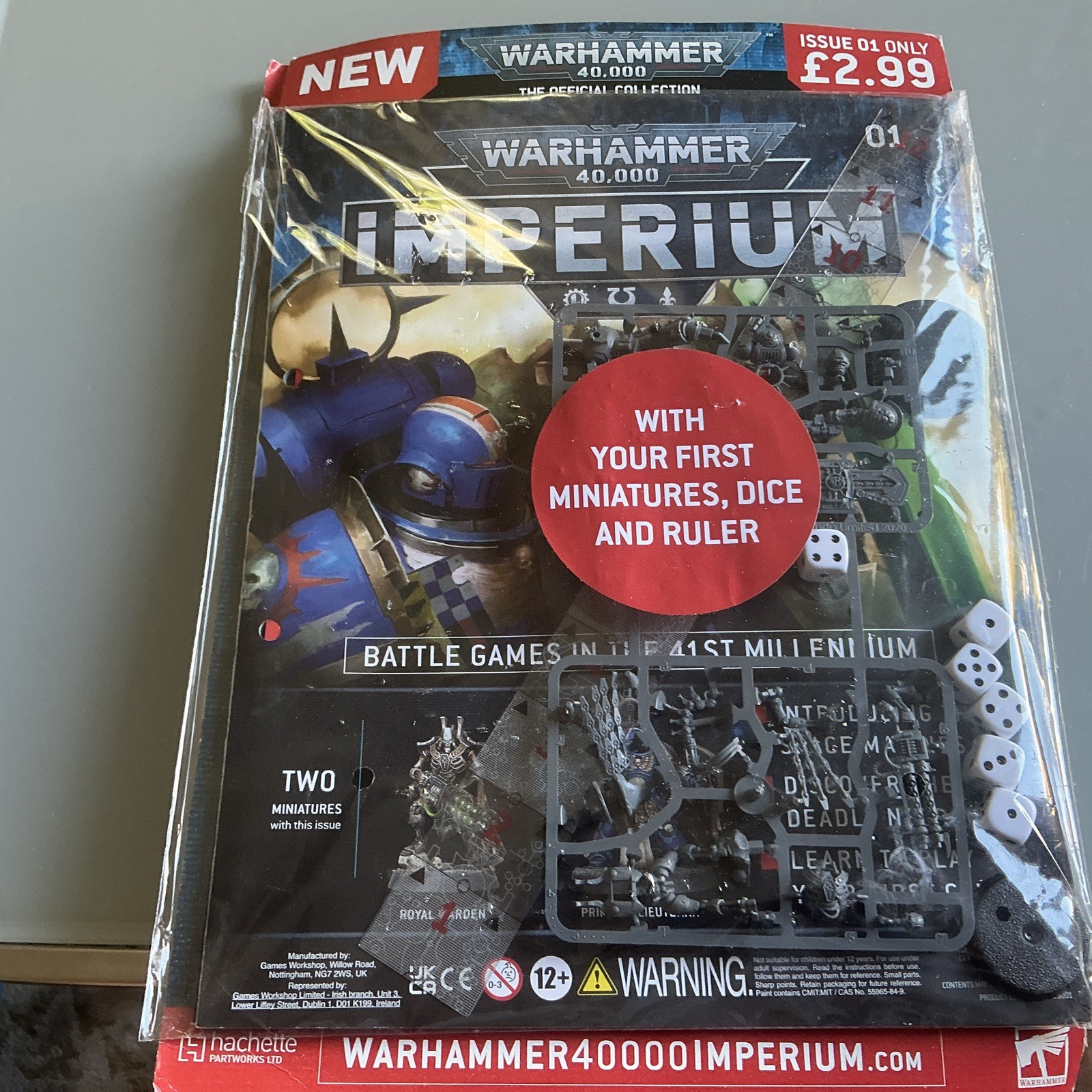 Warhammer 40k Imperium Magazine Issue #1 Sealed.