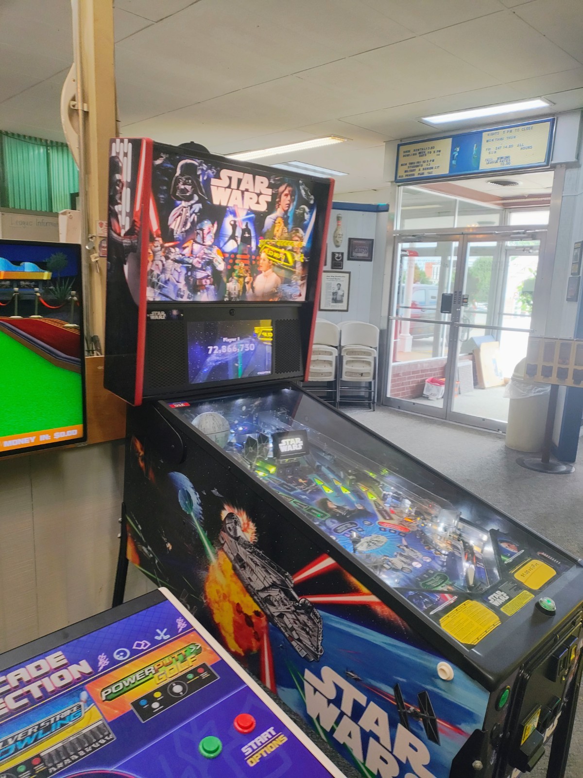 1 Stern Star Wars Arcade Pinball Game