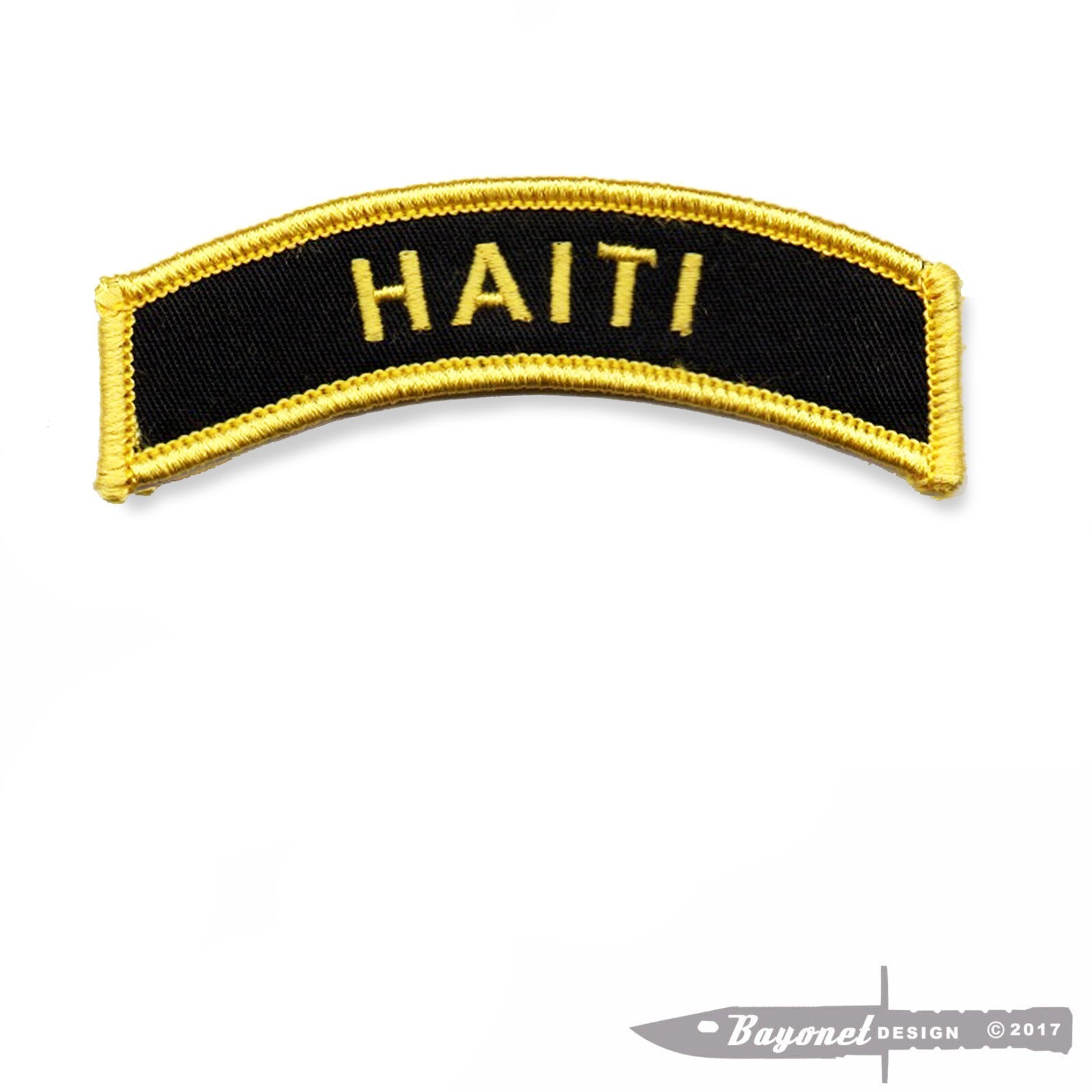 HAITI Tab - CVMA Style Tab - US Army - US Marines - Operation Uphold Democracy