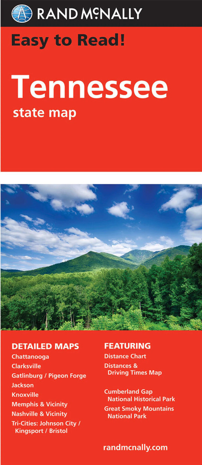 Rand McNally State Maps: Alabama and Tennessee(2 Maps)