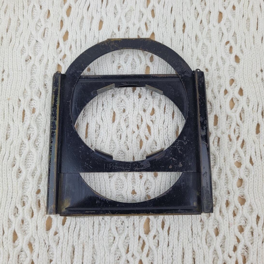 Antique 1915 Eastman Kodak Gelatin Filter Holder 1 11/16 to 2 3/8 Metal