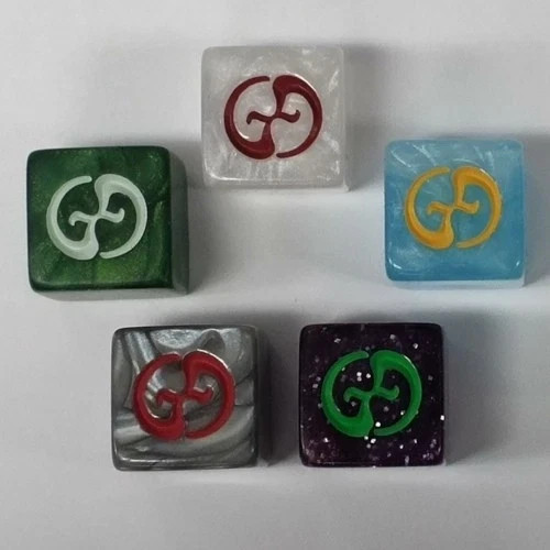 MTG 6SIDED PLANAR COMPLETE SET OF DICE March of the Machine Commander Planechase