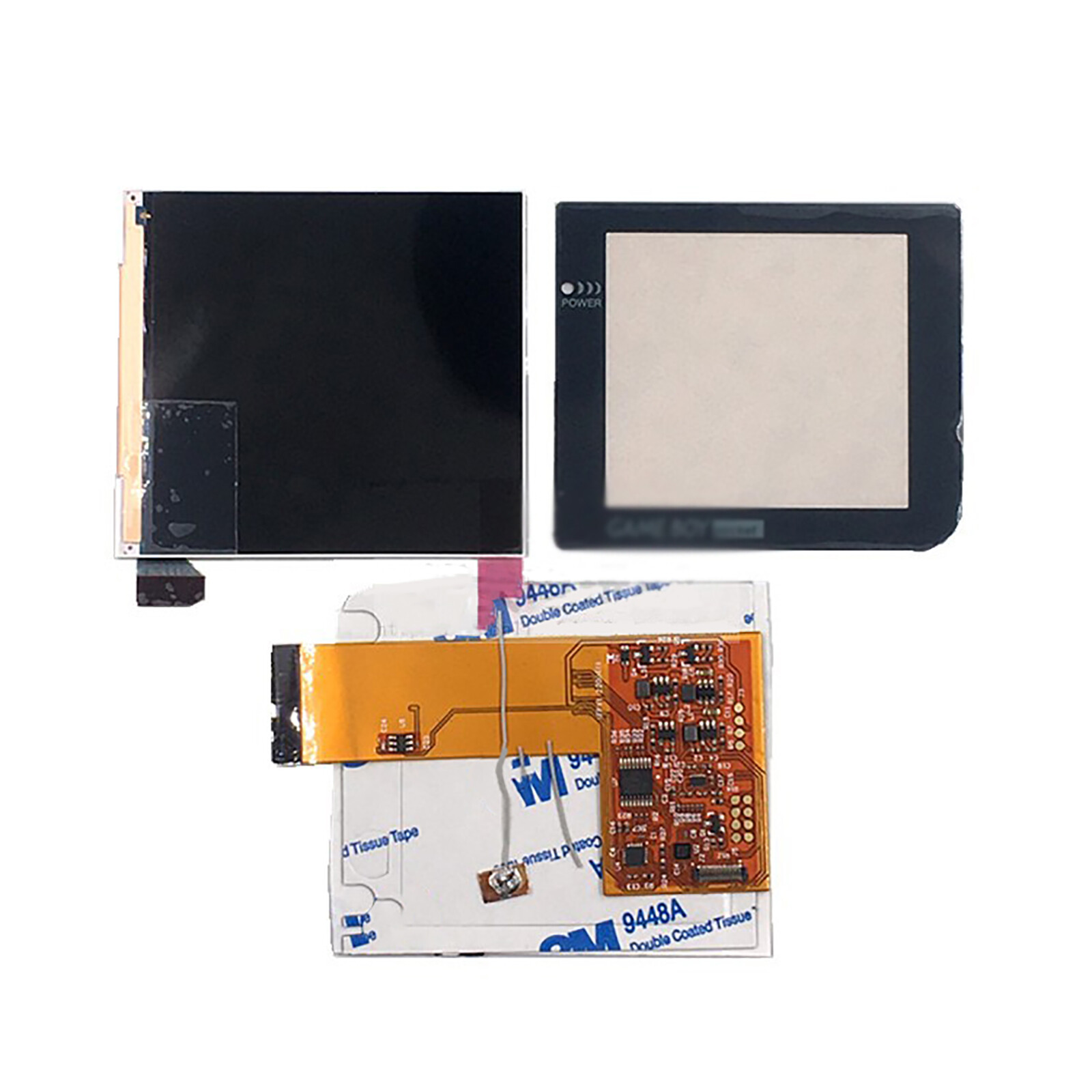 For GBP Game Boy Pocket Game Console IPS Backlight LCD Display Screen Replace