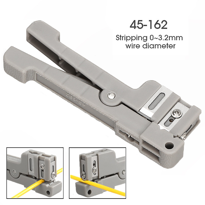 FTTH 45-162/Φ0~3.2mm Optical fiber sheath Wire Stripper Loose tube peeler