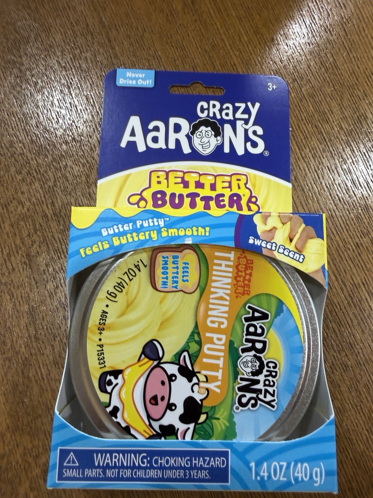 Aarons Crazy Better Butter Thinking Putty. New Sealed Fast Free Shipping!